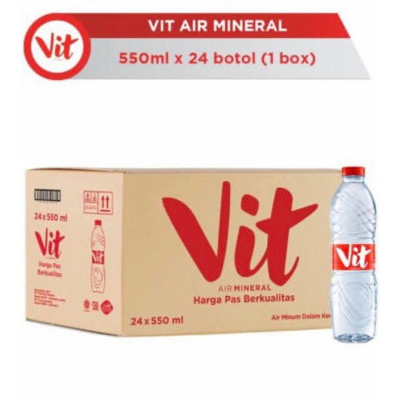 

NWFK Vit Air Mineral 550Ml 1 Dus Isi 24 Botol