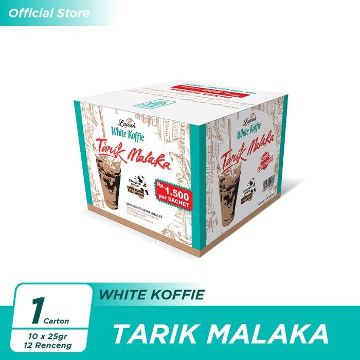 

8SXE Kopi Luwak White Koffie Tarik Malaka Renceng 10X25Gr - 12 Pcs [Carton]