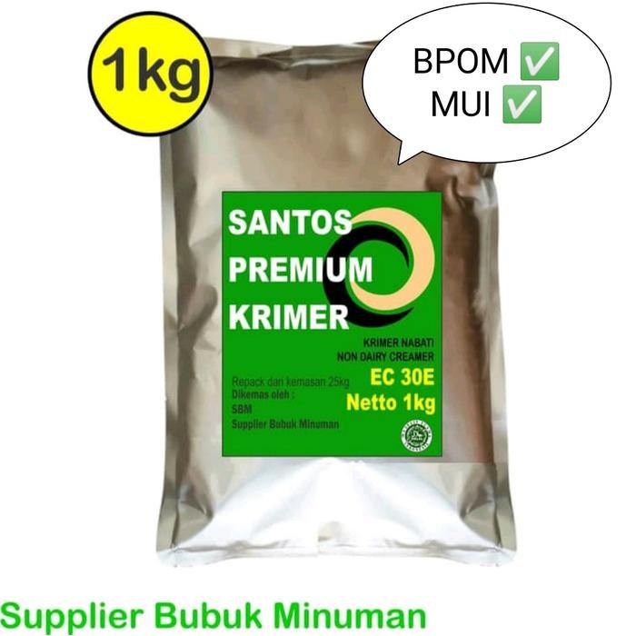 

8SXE Creamer Santos Bubuk Krimer Premium Non Dairy Creamer Ndc Tipe Ec 30E Kemasan Repack
