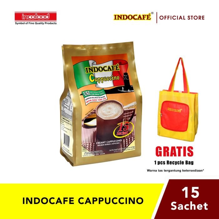 

8SXE Indocafe Cappuccino (15 Sachet)