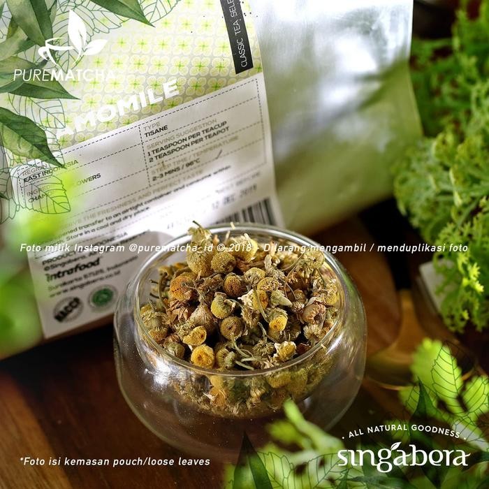 

8SXE Singabera Tea - Chamomile Pure 10Gr Sample Teh Bunga Tisane Indonesia