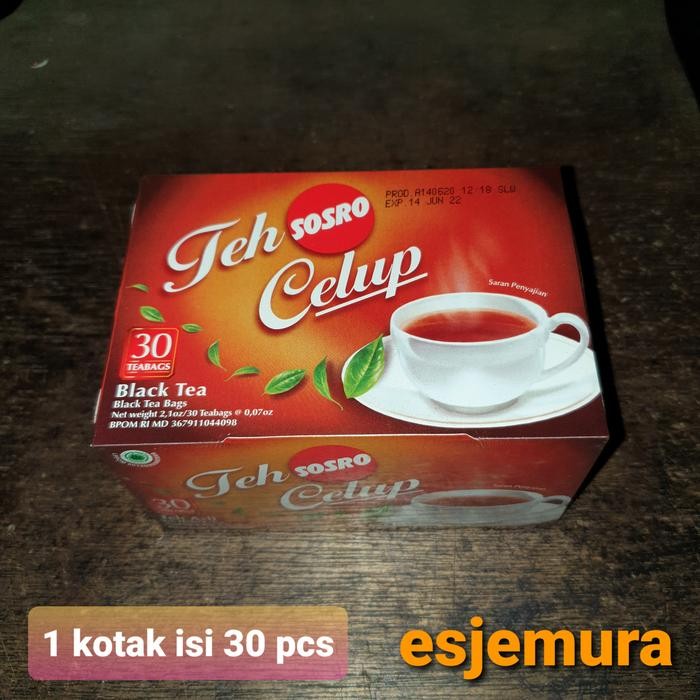 

8SXE Teh Celup Sosro 30'S / Black Tea