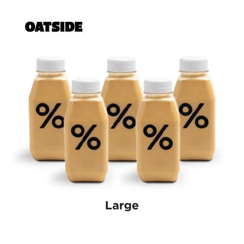 

8SXE % Arabica Oatside Oat Milk Cafe Latte 5X Bottle (330Ml)