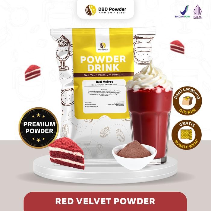 

8SXE Bubuk Minuman Premium Red Velvet - Powder Premium Red Velvet
