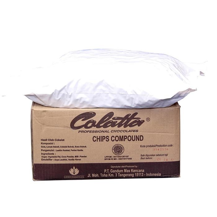 

Ready Coklat Choco Chip Colatta Repack 250 Gram