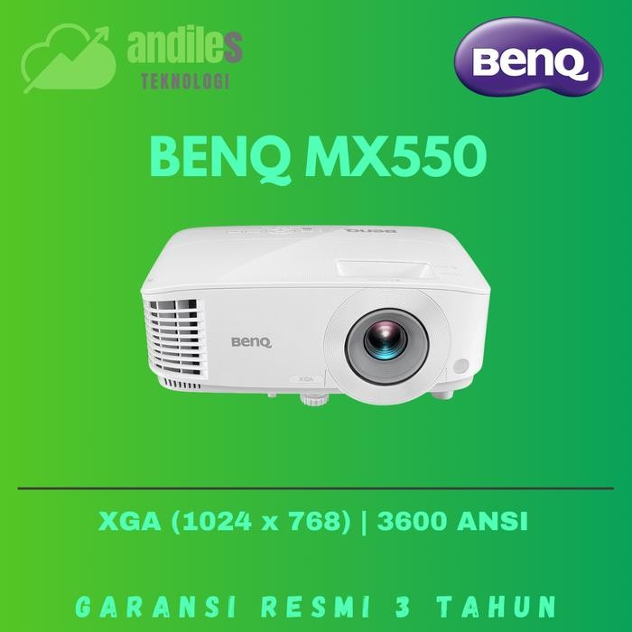 Proyektor Benq Mx550 Benq Xga - Projector Benq - Proyektor Benq Mx550 3600 Ansi - Garansi Resmi