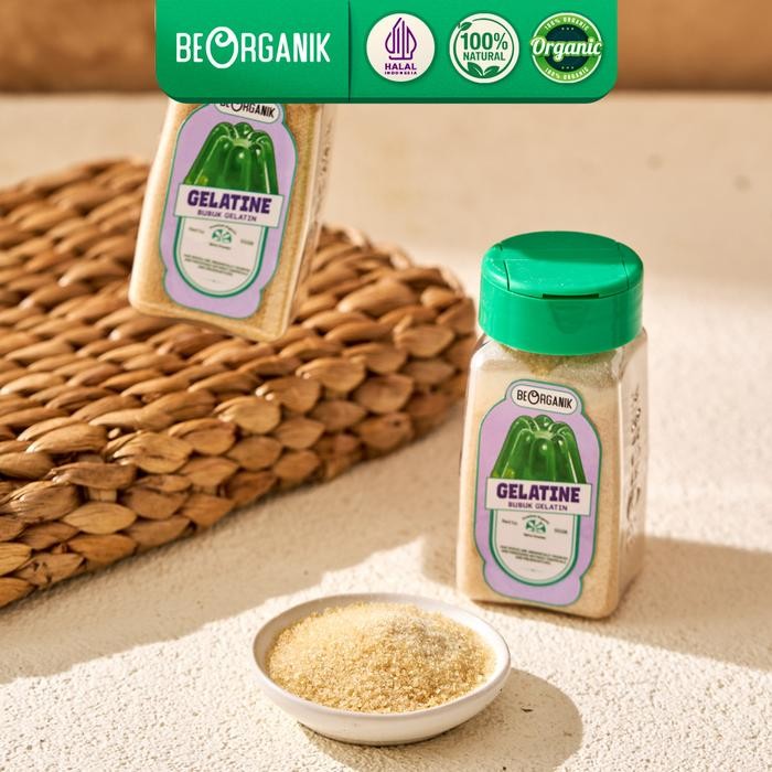 

(Rnd) - Beorganik Gelatine Powder / Bubuk Gelatin Asli Organik