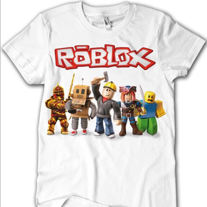 Kaos Anak Roblox - Baju Roblox - Kaos Game - Baju Anak Game