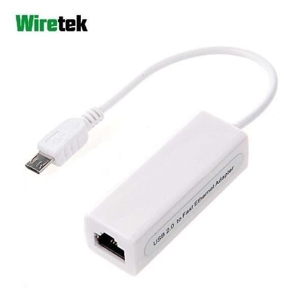 USB Micro to Ethernet LAN adaptor