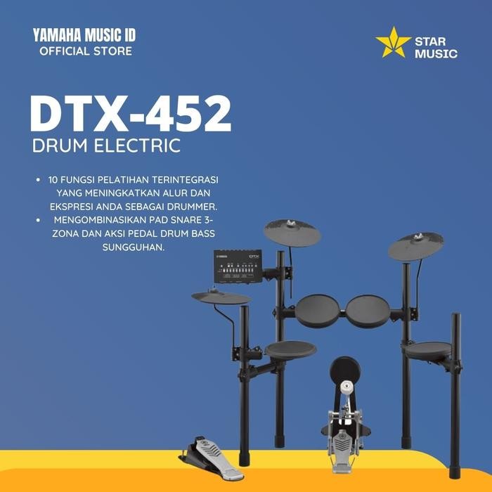 ELEKTRIK DRUM YAMAHA DTX 452 K