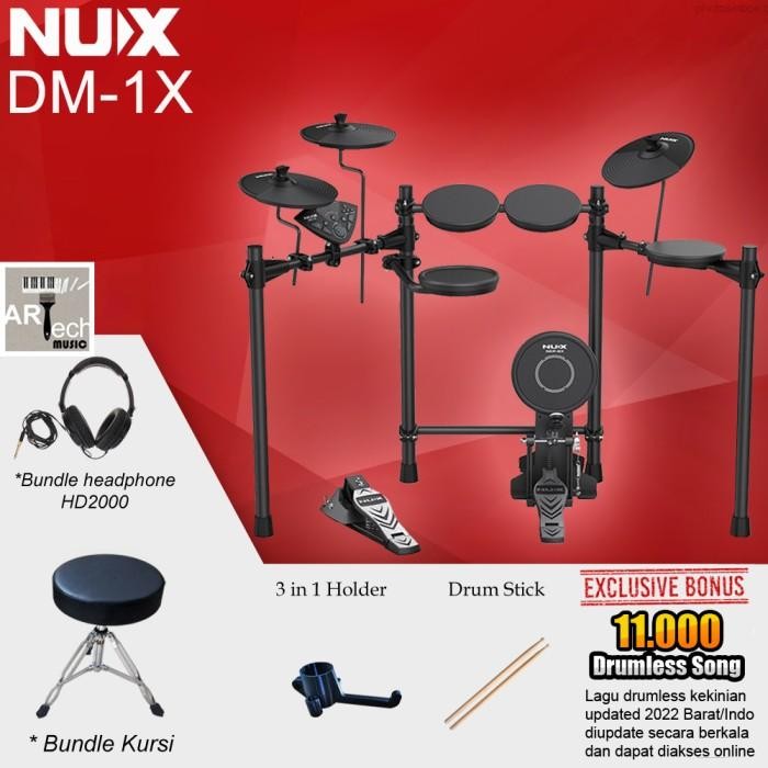 Drum Elektrik NUX DM 1X / DM1X / DM1 X Electric Drum