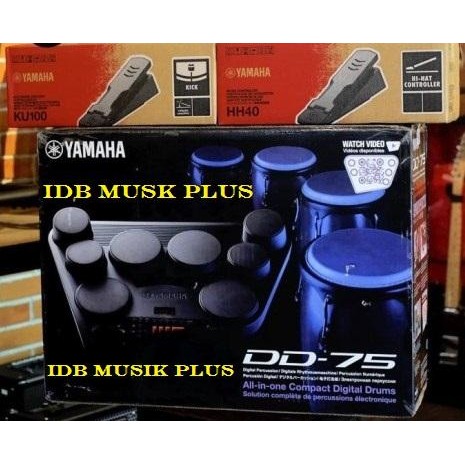 Drum Pad Elektrik Yamaha Dd75 Dd 75 Original Yamaha