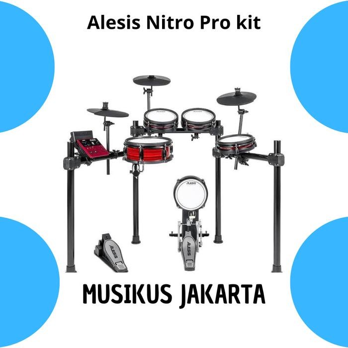 Alesis Nitro Pro Kit / Drum Elektrik Alesis Nitro Pro Kit / Elektrik Drum Alesis
