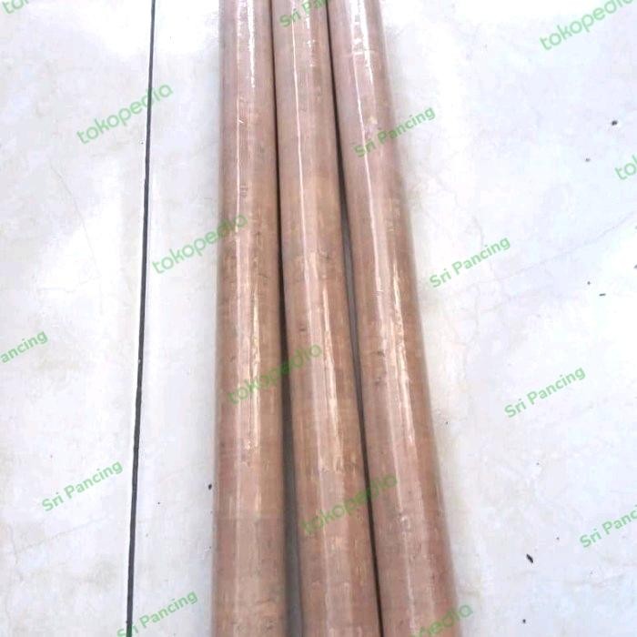 CORK DUDUKAN REEL SEAT PEGANGAN JORAN EVA KAYU