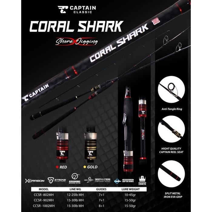 Joran Shore Jigging Captain Coral Shark