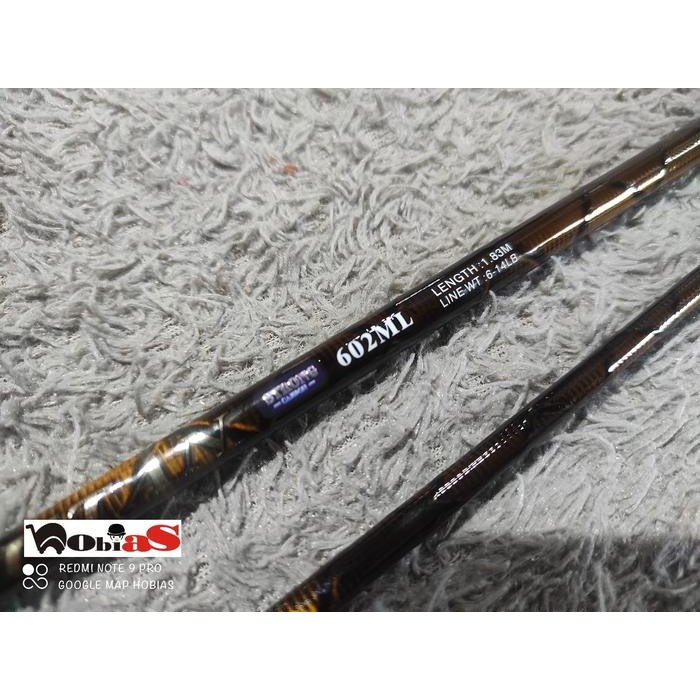 Blank Bahan 2 section 602 ML Joran Pancing Carbon Hollow OGAWA MUTAN