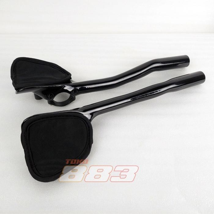 TT BAR Arm Rest 31.8mm Carbon Fiber Road Bike Aero Bar Rest