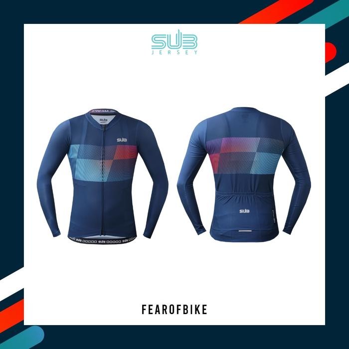 Sub Jersey Streamline New Navy Long Sleeve Unisex subjersey gowes