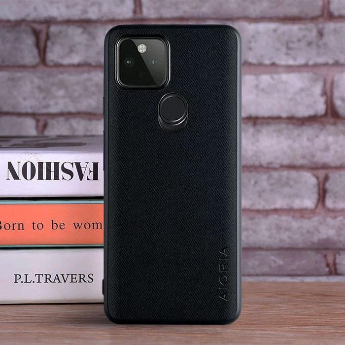 WIDI JAYA x Case Aia Black Fabric Google Pixel 4a 5G 5 5a 9 Pro XL 8a 8 Pro 7a 7 Pro 6a 6 Pro Cover
