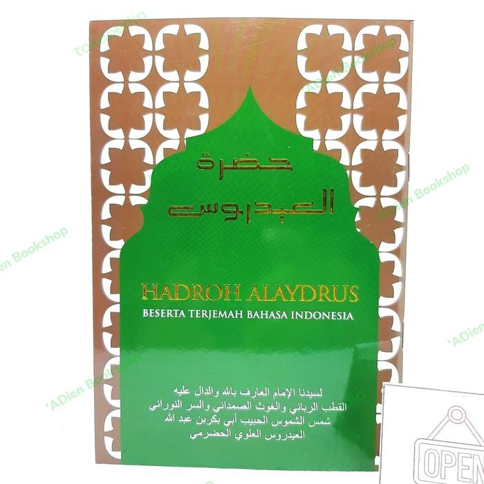 

ASLI BUKU HADROH ALAYDRUS BESERTA TERJEMAH BAHASA INDONESIA READY STOCK