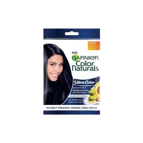Garnier Hair Color Natural Midnight Blue 3.1 Sachets
