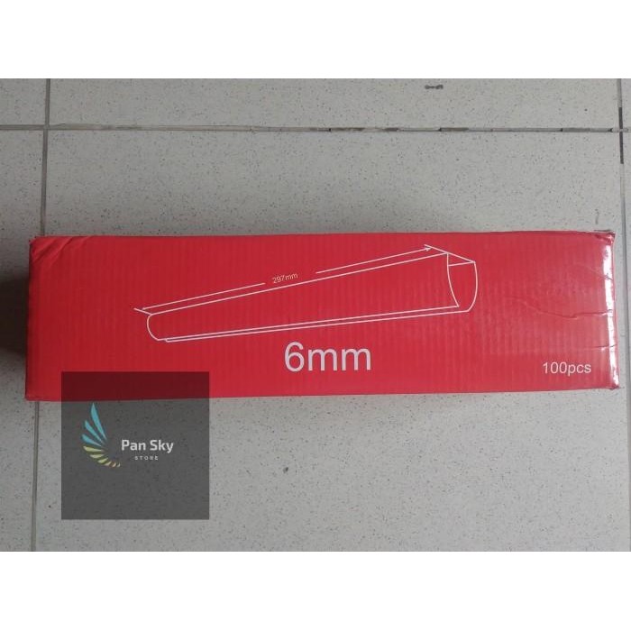 

Slide Binder 6 Mm X 297 Mm (A4) Tulang Jilid / Clipg