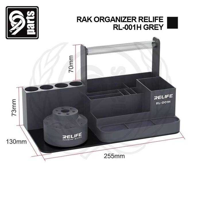 

Rak Organizer Relife Rl-001H Blue / Rak Organizer Relife Rl-001H Grey / Rak Obeng Relife RL 001H /