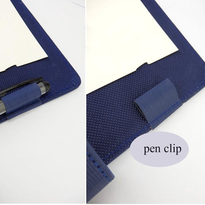 

SUER A6/A7 Leather Loose Leaf Journal Ring Binder Card Organizer