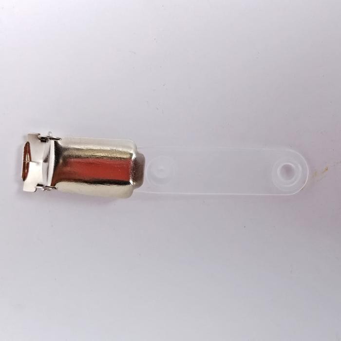 

JEPIT KERANG BESI/KAITAN TALI ID/JEPITAN ID CARD/HARGA 1 PACK/ID CARD