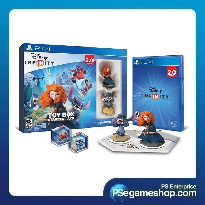 TERBARU Ps4 Disney Infinity 2.0 Toy Box Bundle