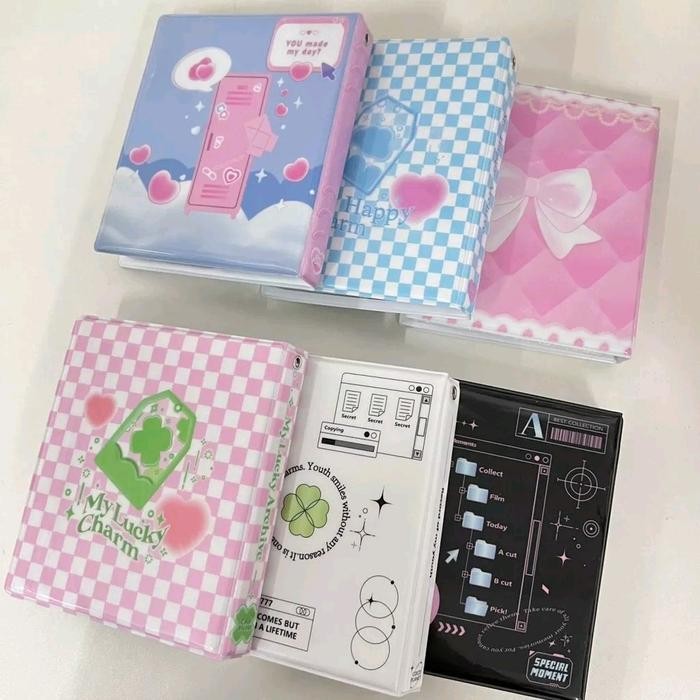 2 IN 1 COLLECT BOOK / 4 CUT PHOTOSTRIP BOOKMARK POSTCARD KOLBUK