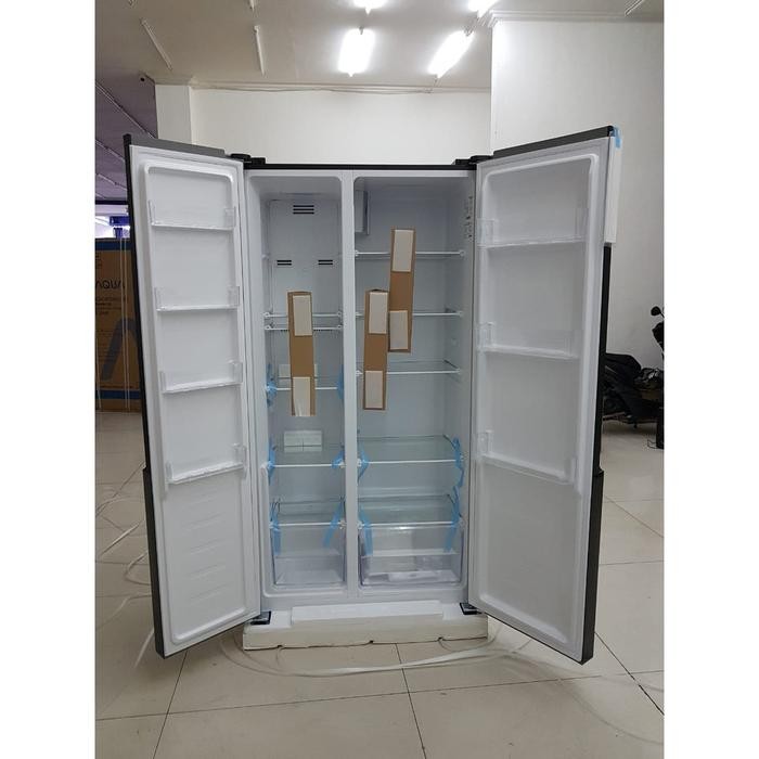 Kulkas Gea G2D-472 Inox 2 Pintu