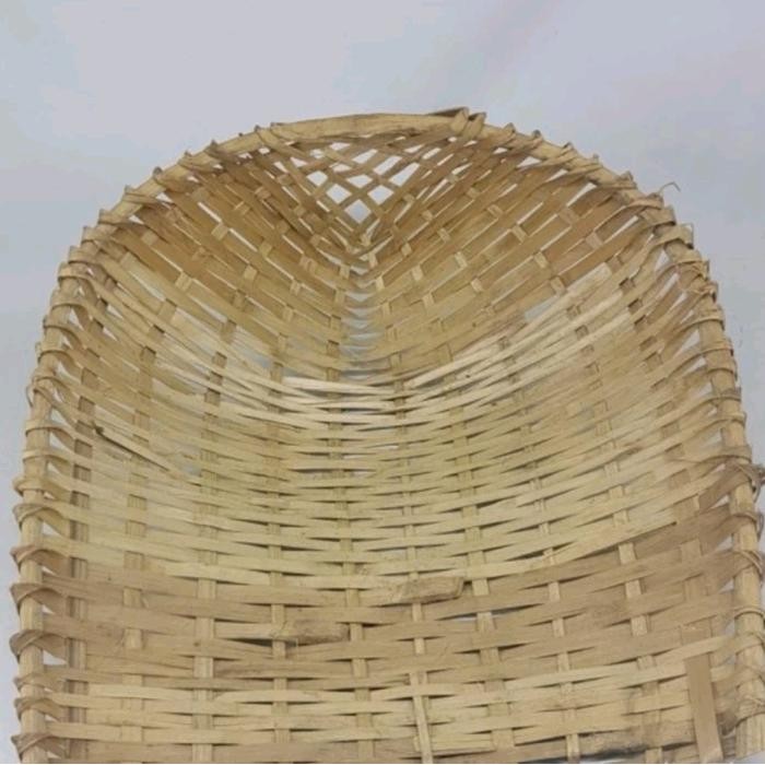 PREMIUM Pengki Bambu / Tempat Sampah Modern / Pengki Anyaman High Quality / Pengki Minimalis /