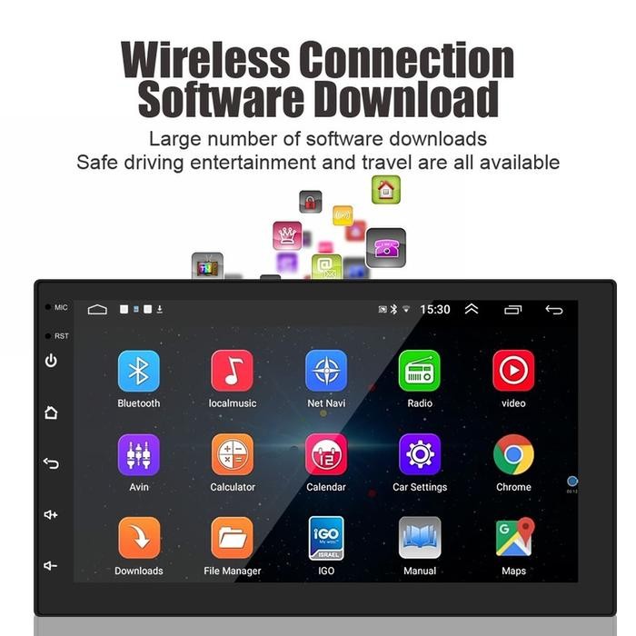 7/9/10 INCI 4+32G ANDROID HEAD UNIT RADIO STEREO MOBIL TV MOBIL ANDROID 9 INCH 4GB RAM 32GB ROM