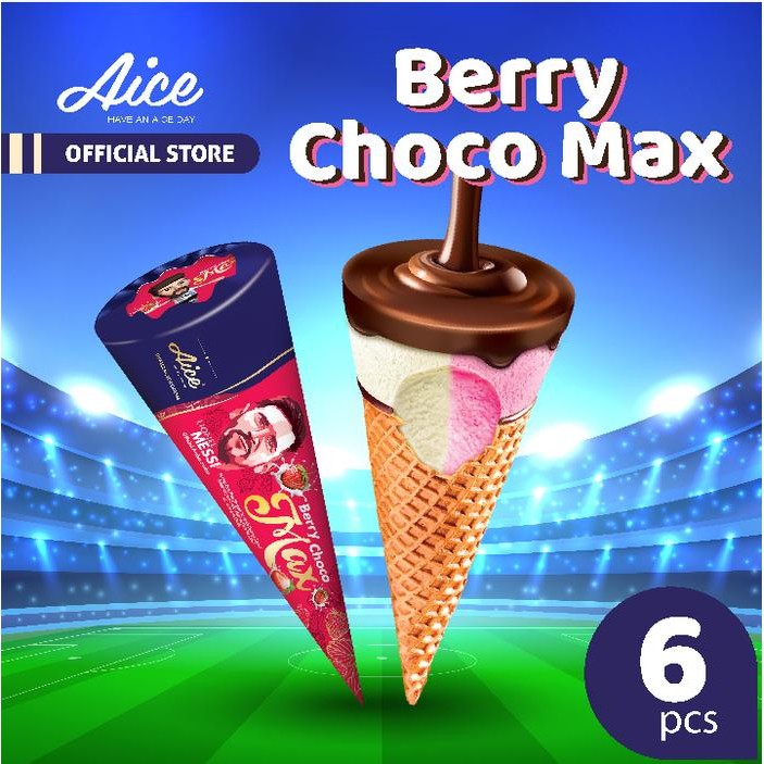 

OR6T Aice Ice Cream Berry Choco Max Isi 6Pcs Es Krim