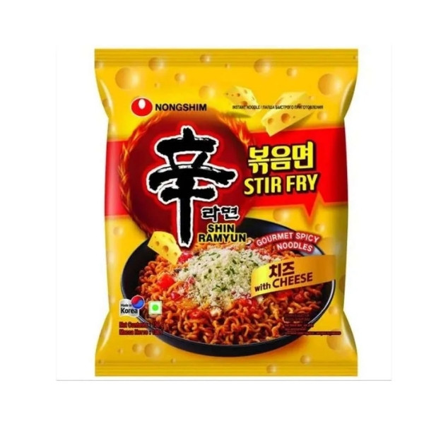 

NONGSHIM STIR FRY SHIN RAMYUN CHEESE 136 GR