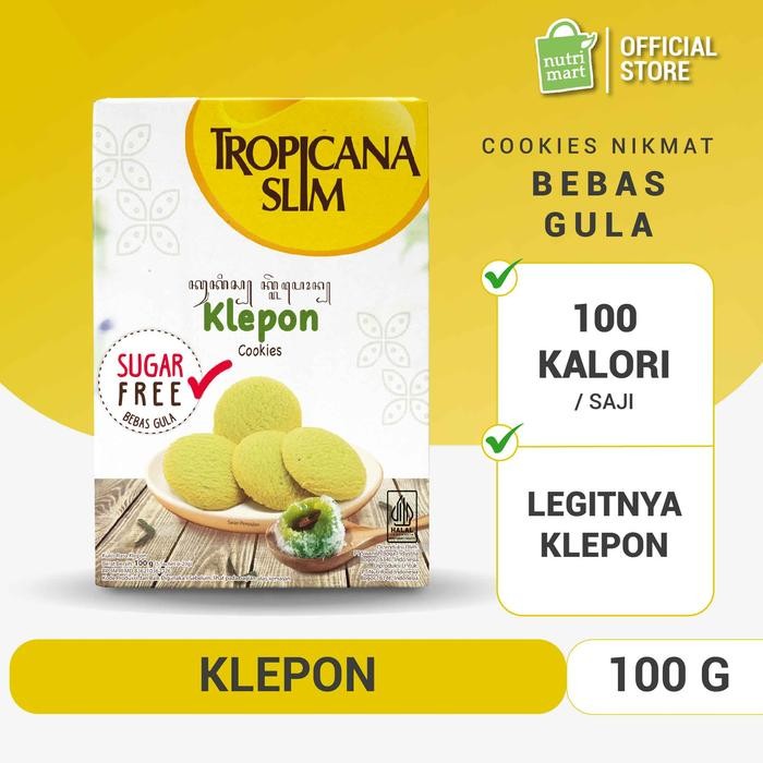 

OR6T Tropicana Slim Klepon Cookies (5 Sch) - Snack Bebas Gula