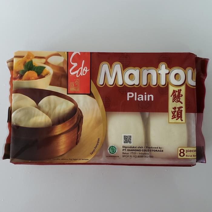 

OR6T Mantou Plain Mantao Edo Isi 8 Pcs