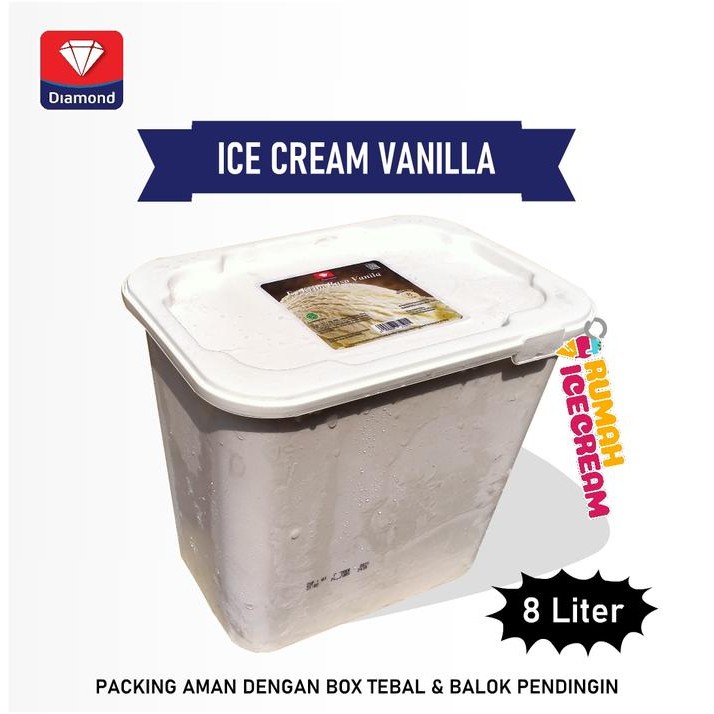 

OR6T Ice Cream Vanilla 8 Liter Diamond