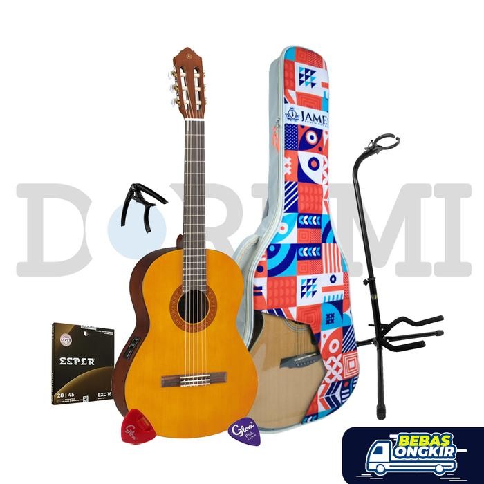 Paket Fancy Yamaha Guitar CX40 / CX-40 / CX 40 ORIGINAL