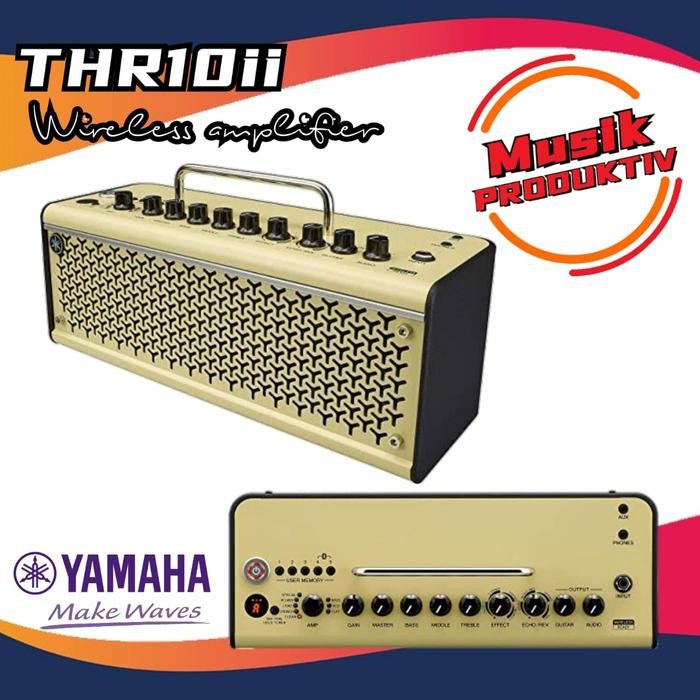 Yamaha THR10 II 20 watt 2x3 inch Wireless Ampli Gitar