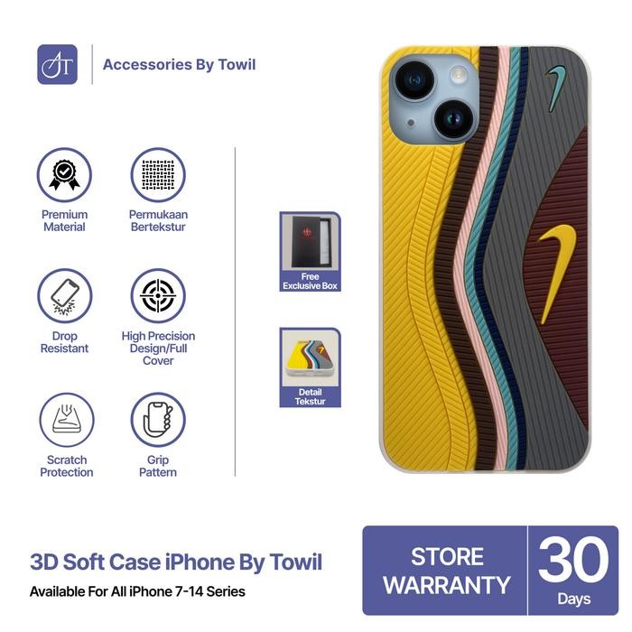 Case Iphone 12 12Mini 12 Pro Max Xr 8 11 11Pro X Nike Sean Wotherspoon *