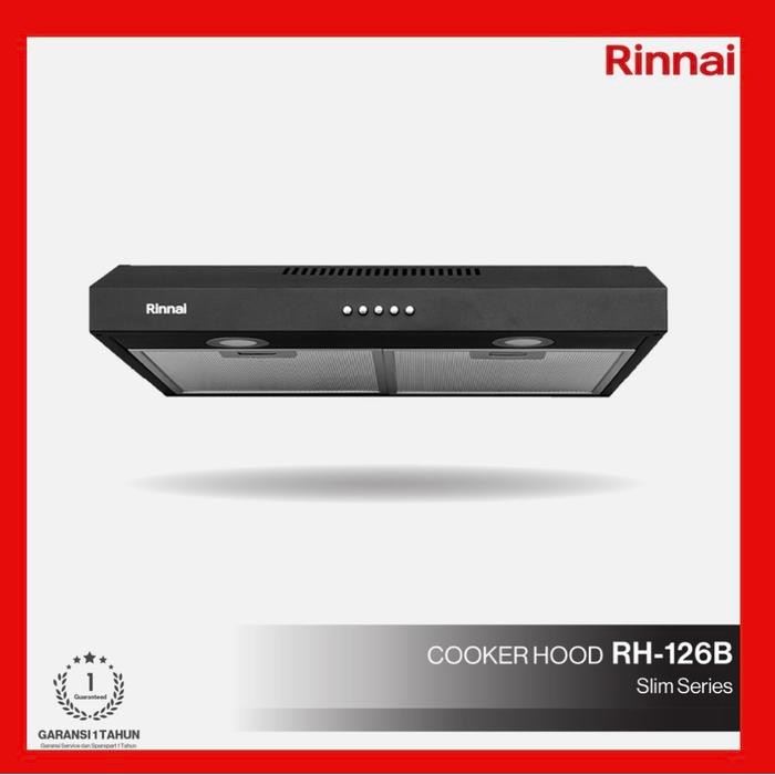 Cooker Hood / Exhaust Kompor / Penghisap Asap Dapur Rinnai 60Cm