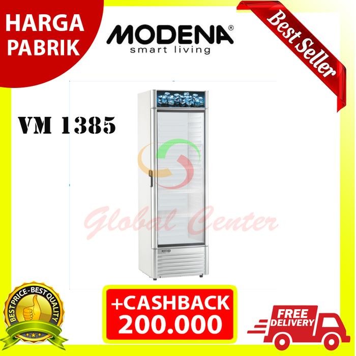 Showcase Modena 1 Pintu Vetrina Vm 1385 Pabrik