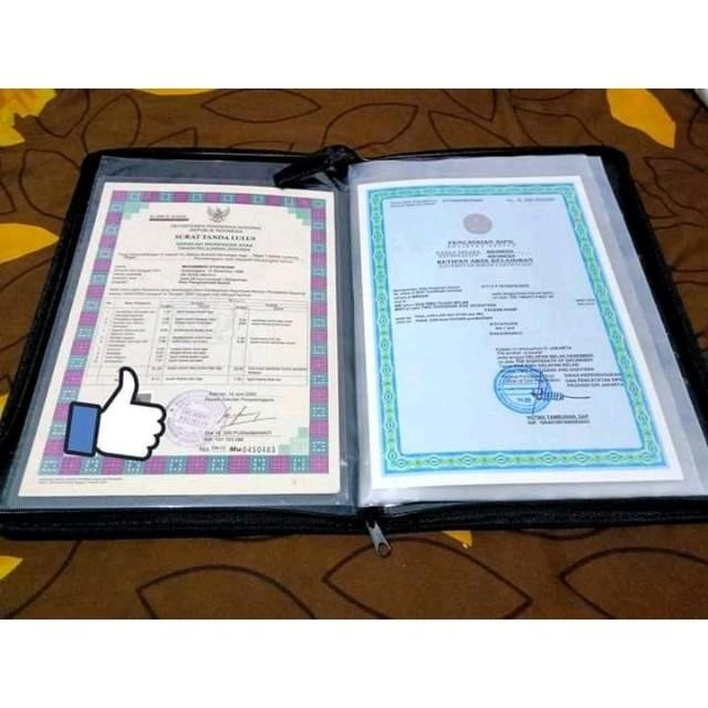 

DISKON Map Organizer Anti F4 dokumen keeper Stationery READY STOCK