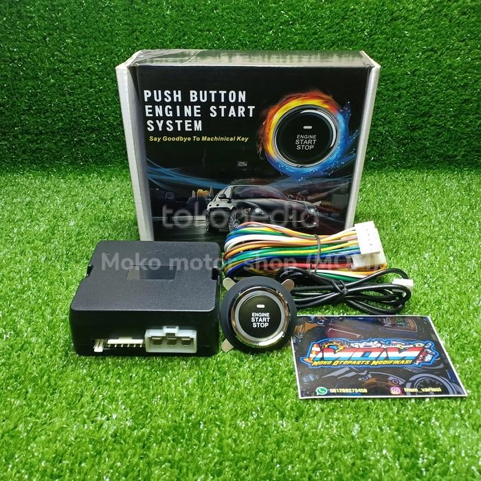 Engine Start Stop Mobil Universal - Engine Start System Push Button