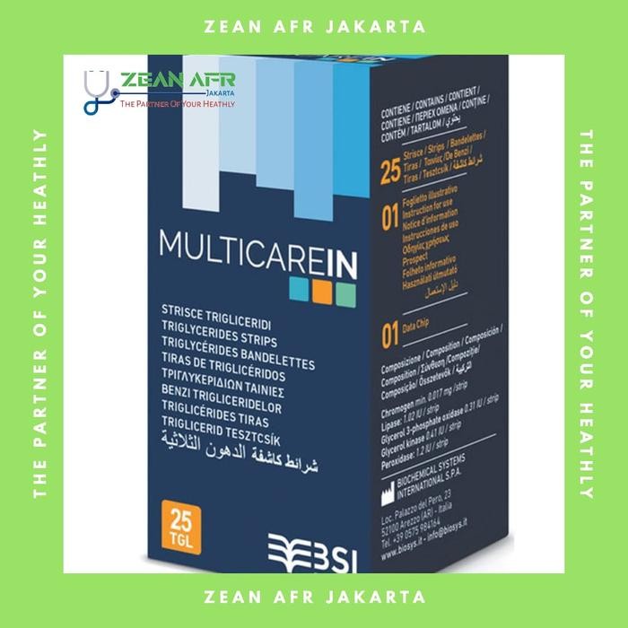 multicare in trigliserida strip isi 25