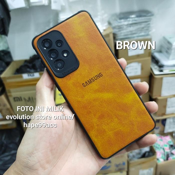 7DKM Samsung A32 4G A52 A52S A72 Soft Case Leather Kulit Cover Slim