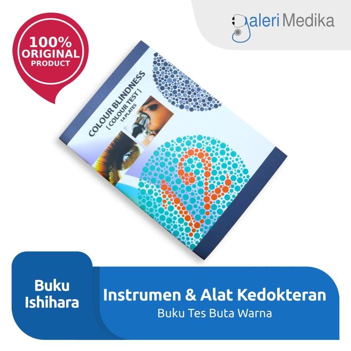 TERBARU Buku Ishihara Buku Tes Buta Warna Isihara Tests For Colour Blindness