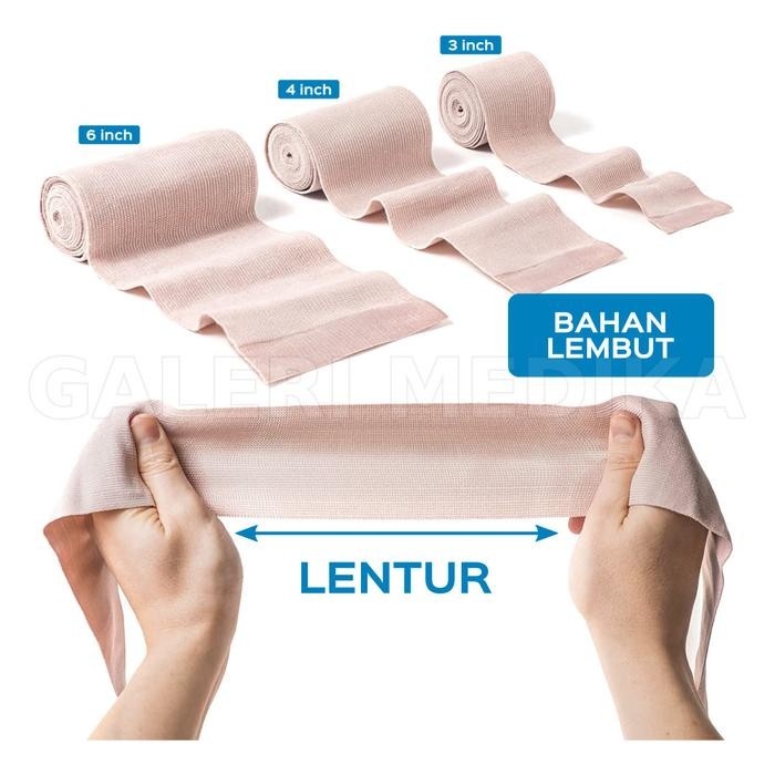 TERBARU Perban Elastis OneHealth Elastic Bandage / Perban Elastis Bandage / Elastic Bandage